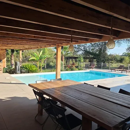 فيلة Avec Piscine, Jacuzzi Et Terrain De Petanque Entre Montpellier Et La Mediterranee *