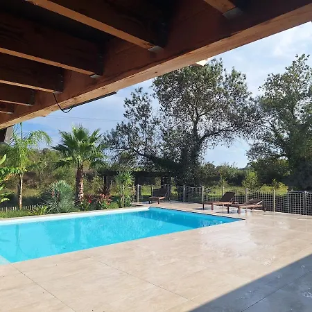 Avec Piscine, Jacuzzi Et Terrain De Petanque Entre Montpellier Et La Mediterranee Villa